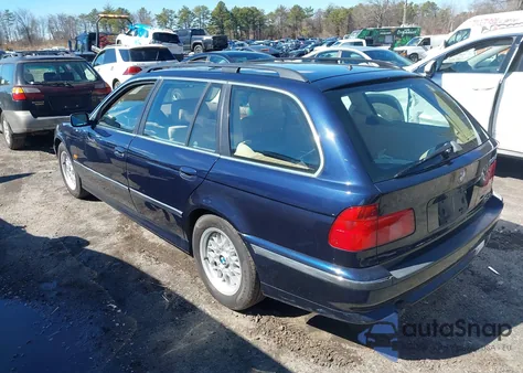 2000 BMW 528Ia Sport из США, поврежденный, VIN WBADP6341YBV64557